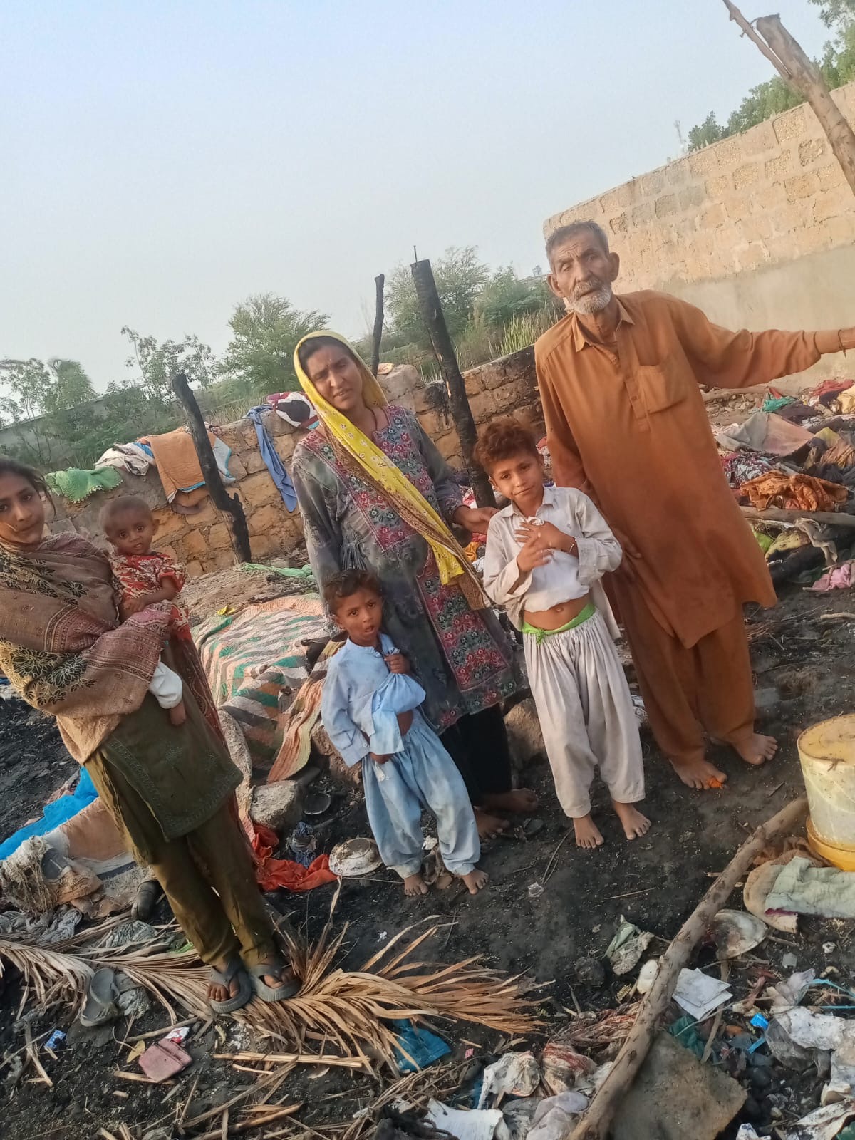 Bamboo &solar house for Ali dost family