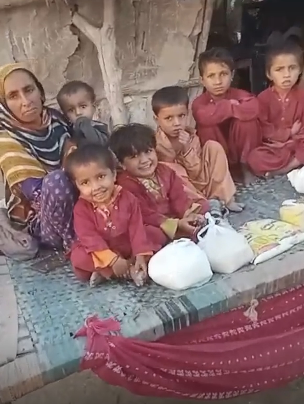 Shelter for Samina’s seven